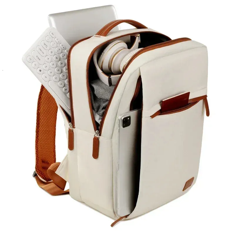 Zaino per computer portatile con porta di ricarica USB Borsa