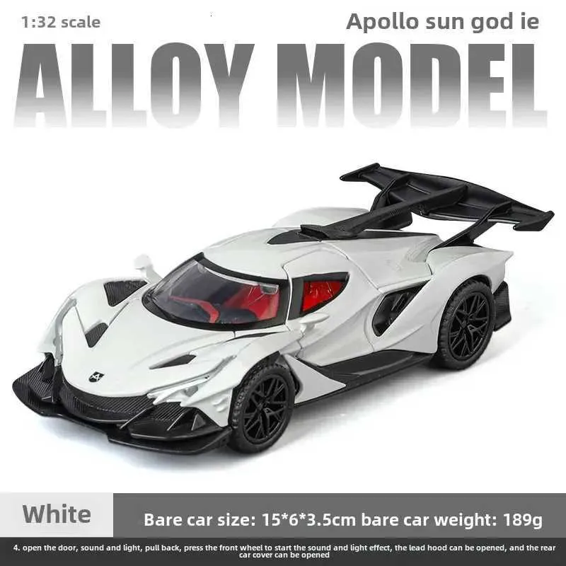 1:32 Apollo IE Süper Araba Modeli Alaşım Pres Döküm Yi TL471.01