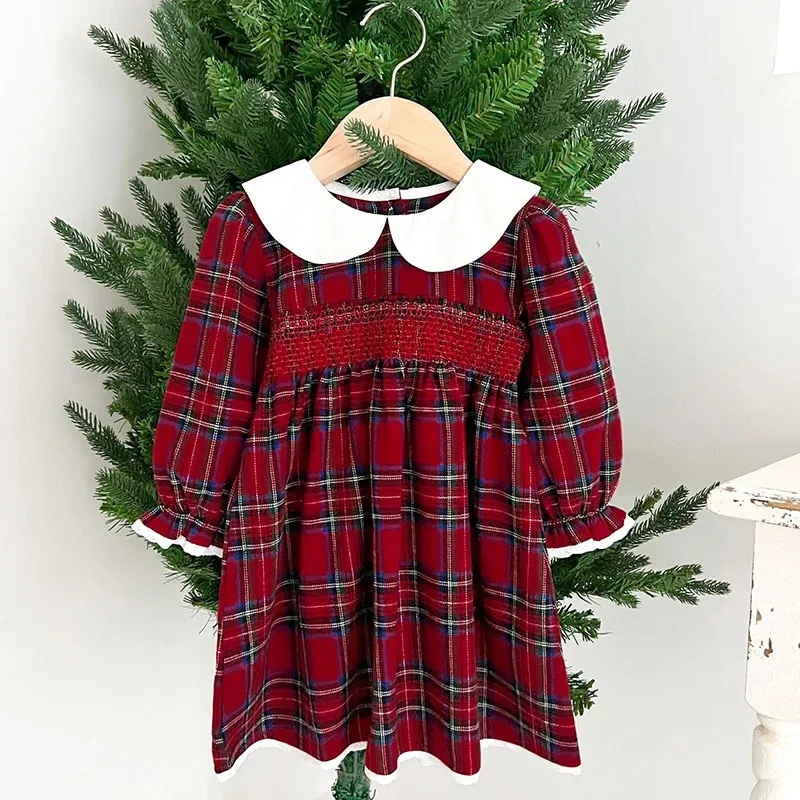 sister matching christmas dresses Christmas Merry Girl's Soft Bamboo Dress