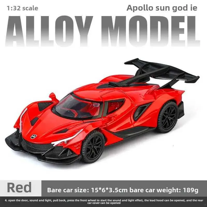 1:32 Apollo IE Süper Araba Modeli Alaşım Pres Döküm Yi TL472.63