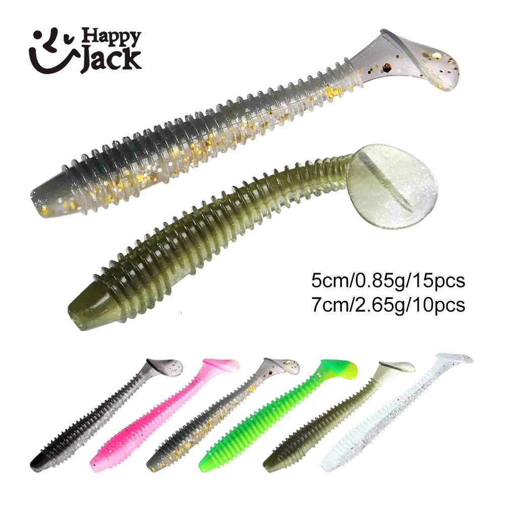 Happyjack 2024 Shad Soft Bait Set Up   15 Soft Worm... 
