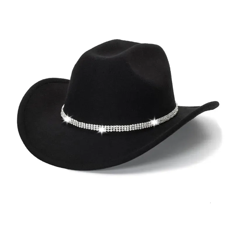 Classic Western Cowboy Hat Silk Wide Brim Sun... From Jiao06  display picture 1