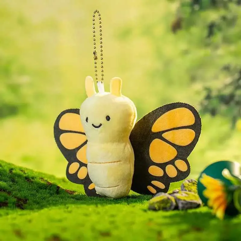 Toys The 2026 Simulation Insect Plush Backpack Pendant Cute Cartoon ...