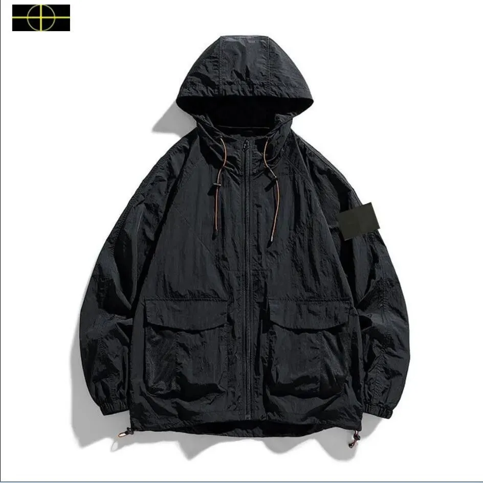 Stone ダークグレー カジュアルジャケット Stones Coat Jakcet High Quality Stones Jackets From