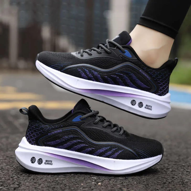 Carbon Plate Ly Forces Sneaker Women's Sneakers 2025 Summer New Mesh Breathable Casual Lightweight Running Shoes_voghion.com