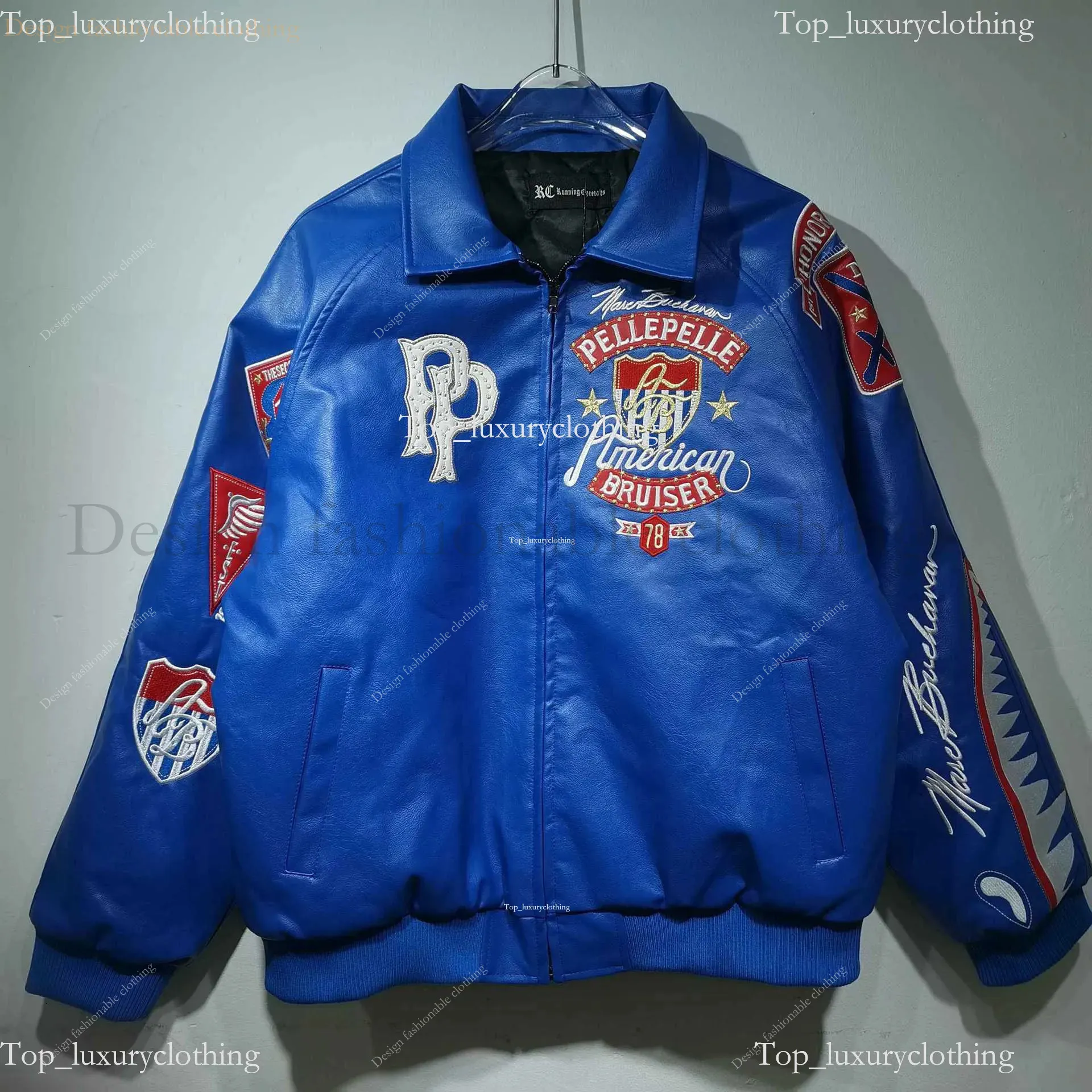 Pelle Pelle Leather Jacket: Men's Limited Edition Luxury Bomber