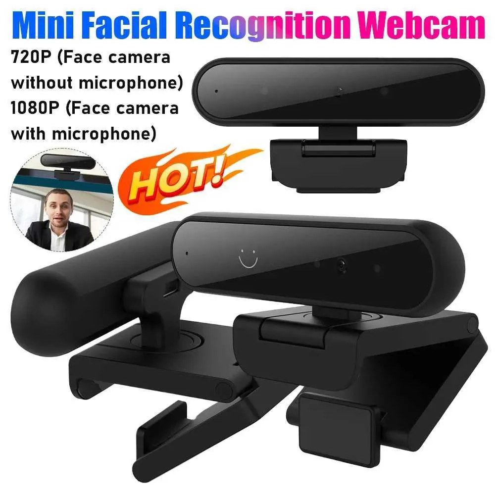 Save Big on Bulk Mini Usb Webcam Mini USB Facial Recognition Webcam HD  1080P 720P Computer Web Camera For Windows Hello Identification Login  Webcam