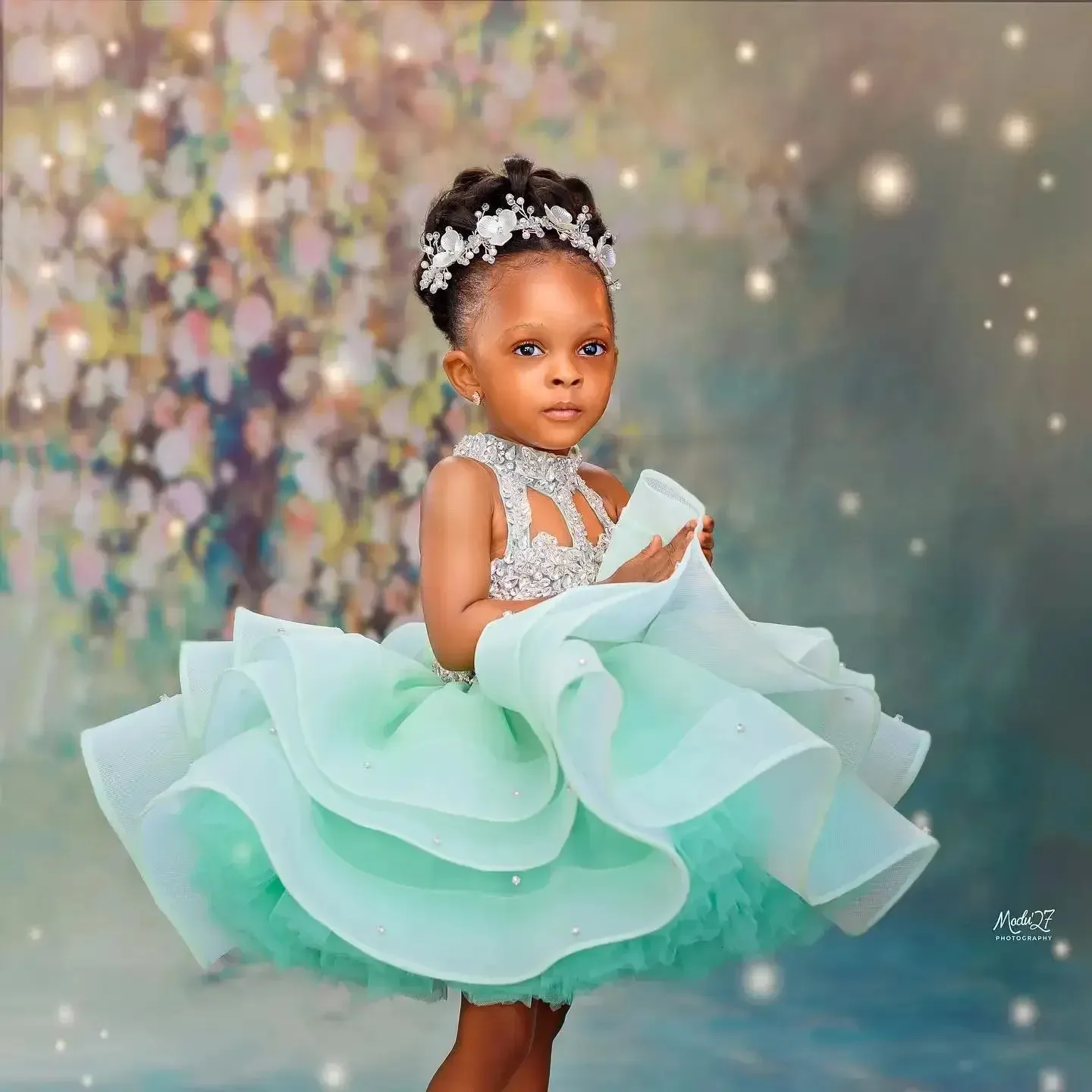 flower girl dresses mint green Flower Girl Dresses