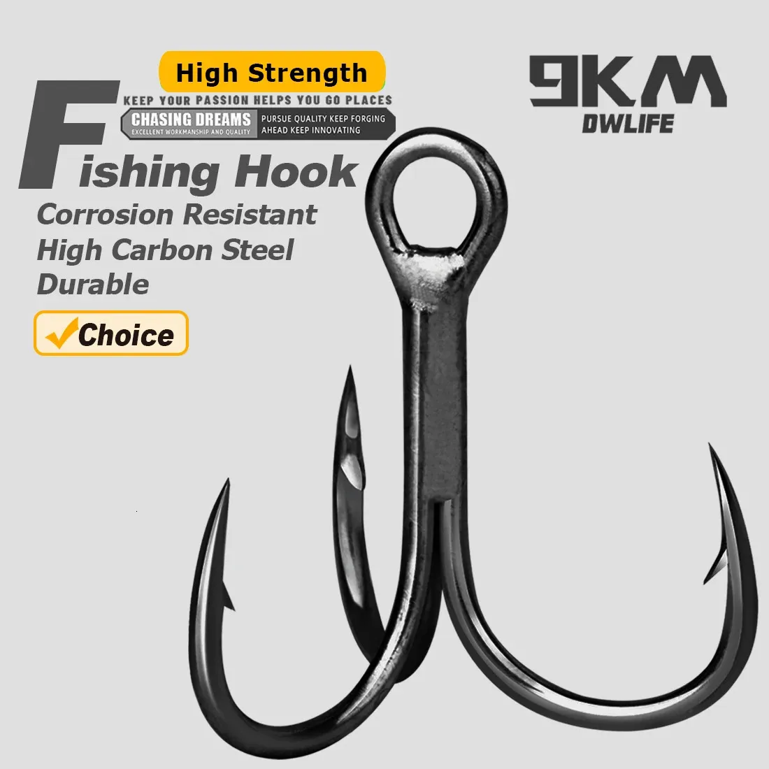 251009BANJIA 9KM Saltwater Treble Minnow Hooks  ... 