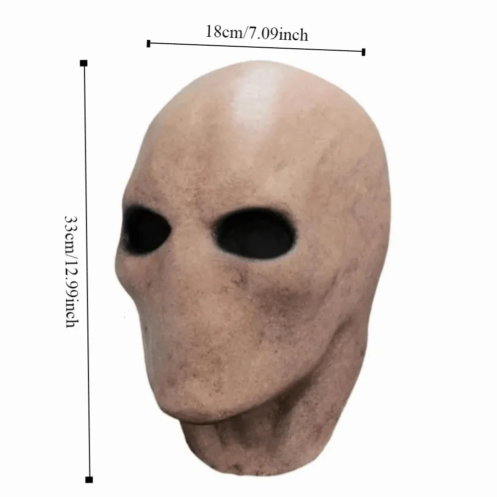 Faceless Man Halloween Slenderman Mask Nontoxic Dress Up Alien Skull Latex  Helmet 3D Realistic Party Cosplay Props Unisex 251017 From Bao009, $7.21 |  DHgate.Com, image size:1000x1000