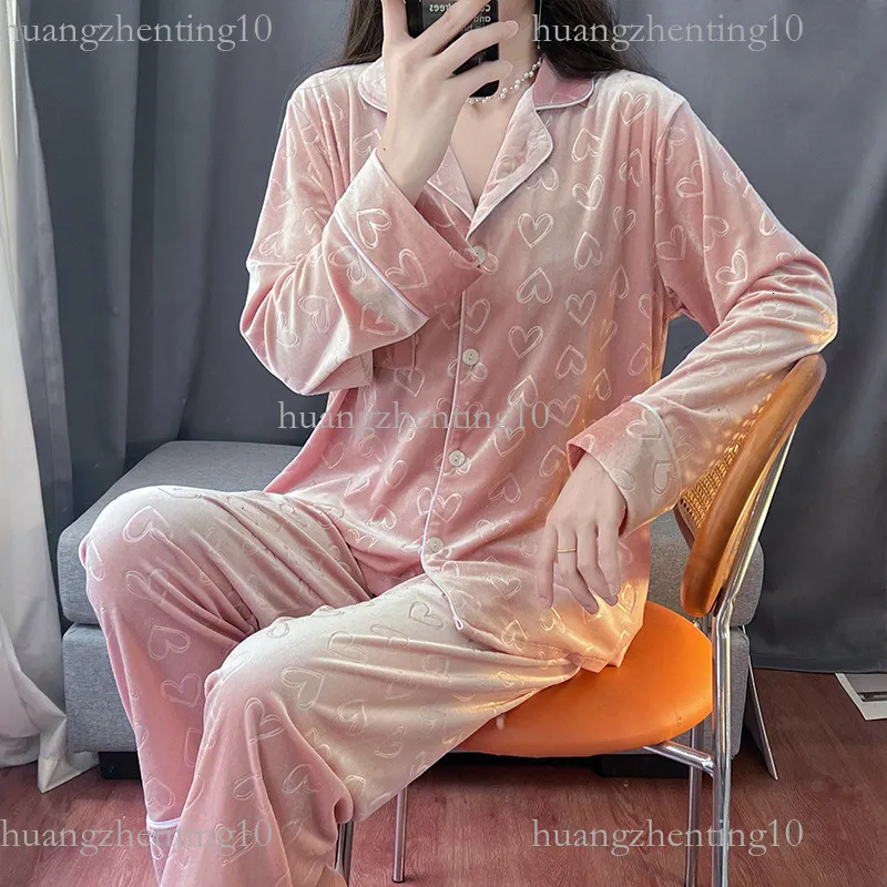 Elvet Pajamas For Women Autumn And Winter New 2026 NEW Heart