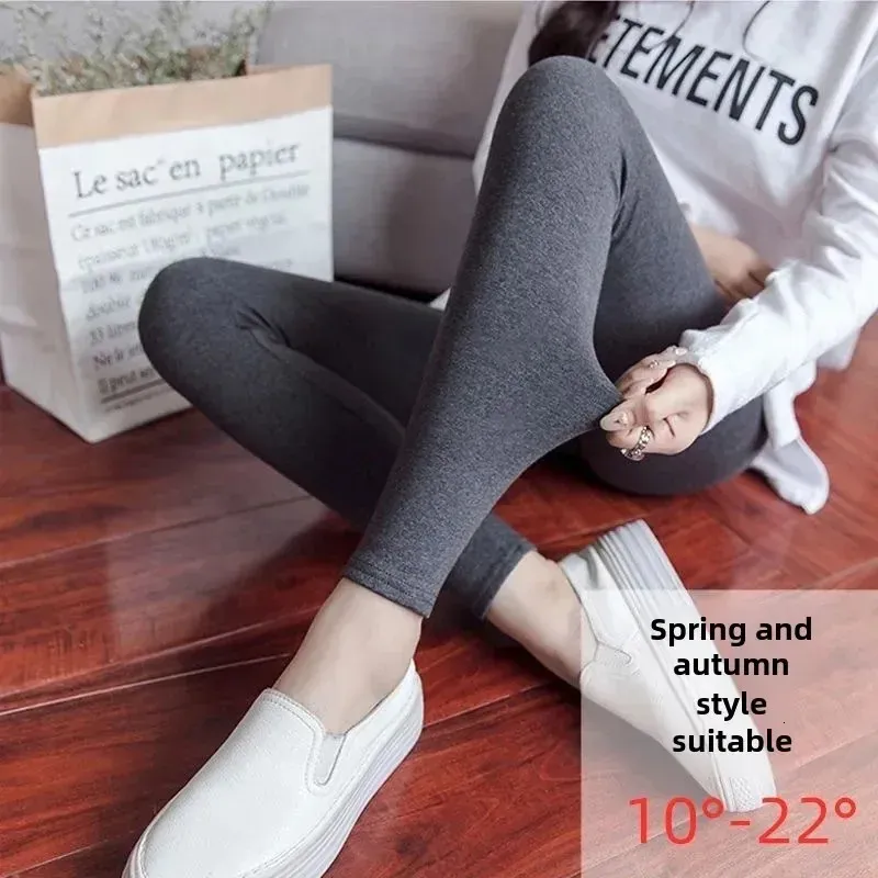 Leggings Femmes Coton Renforcé Haute Couleur - Effet Froissé, Pour Yoga, Sport Et Sortie