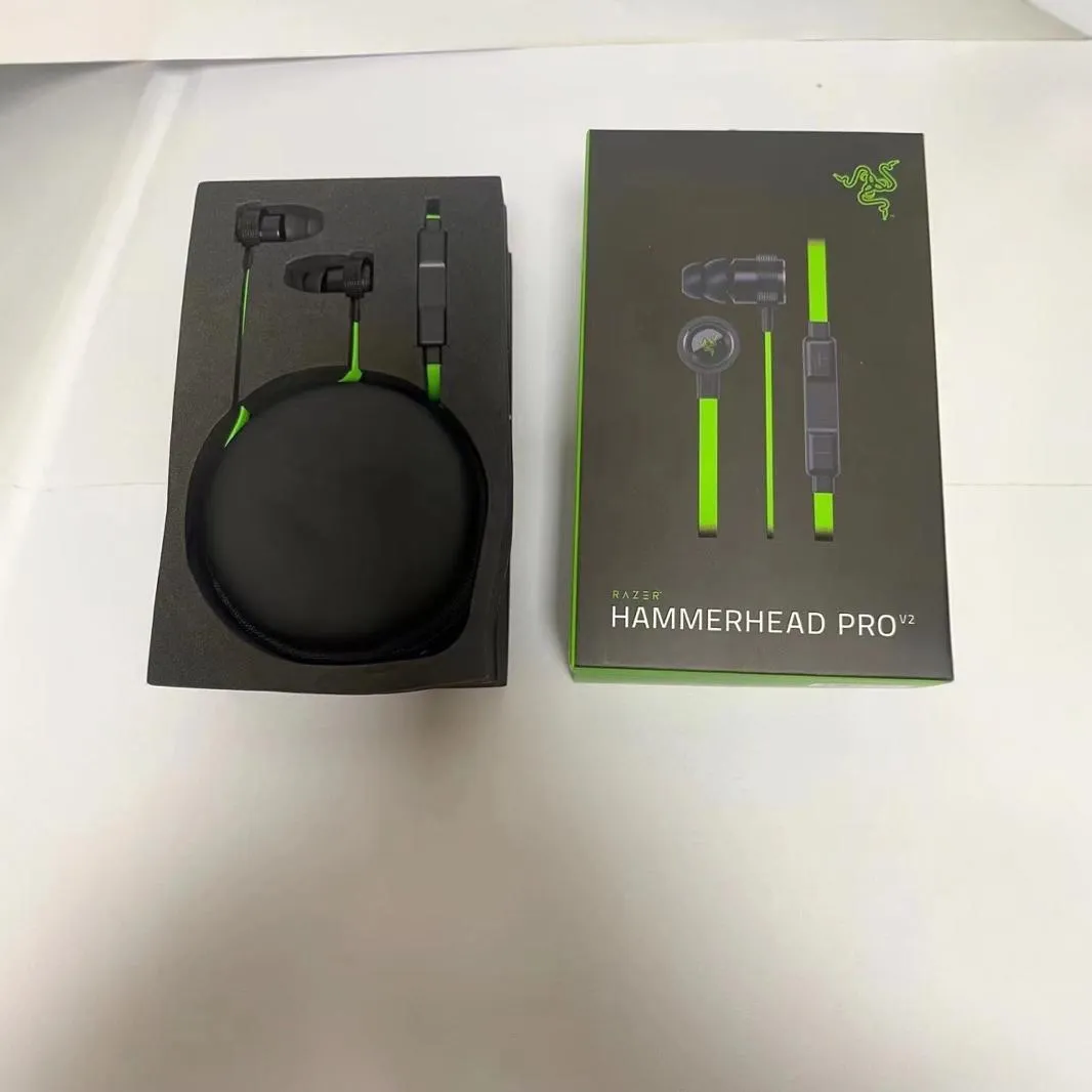 Pro-Grade In-Ear Headphones Fits Razer Hammerhead Pro V2 Style - High-Performance Audio Earbuds_voghion.com
