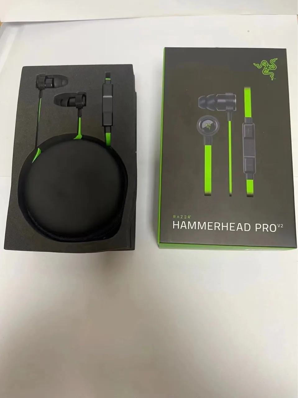 Pro-Grade In-Ear Headphones Fits Razer Hammerhead Pro V2 Style - High-Performance Audio Earbuds_voghion.com