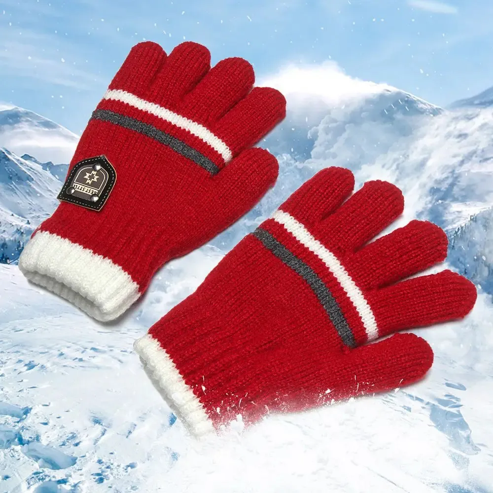 Guanti Da Neve Bambino Guanti Invernali Bambini Caldi Guanti Da Sci Bambini 2 Paia - Muffole Invernali Antivento Per Neve Guanti Calcio Bambino Guanti Sci Bambino