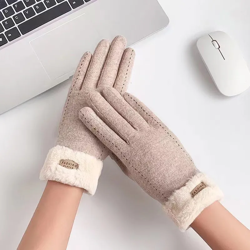 Guanti Invernali Donna In Morbida Lana Di Alpaca Touch Screen – Caldi, Termici E Con Fodera In Pile – Regalo Ideale - 5