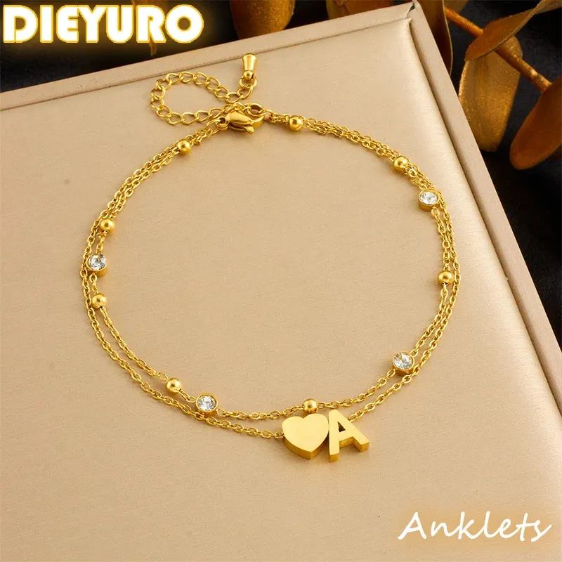 Bracciale Ops Objects - Donna Luxury Catena Dorata con Pendente Cuore con Pietre