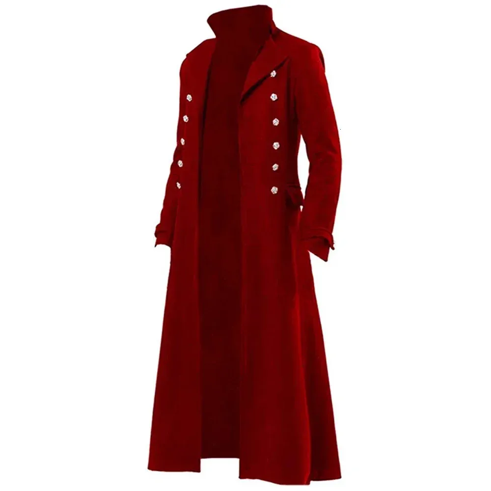 Giacca Gotica Steampunk Da Uomo – Blazer Vittoriano Medievale Ricamato, Costume Da Principe/re, Per Halloween, Cosplay E Matrimoni