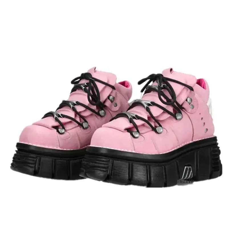 Risparmia alla grande su Tacchi A Piattaforma Punk Nuove Scarpe Da Donna  Stile Punk Scarpe Con Tacco Alto Cm Scarpe Con Plateau Donna Stivali Con 