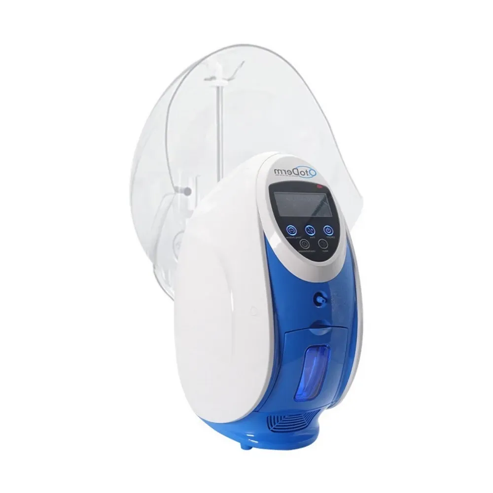 Portable Korea O2toDerm Oxygen Facial Machine – Hyperbaric Skin Rejuvenation & Jet Peel Deal