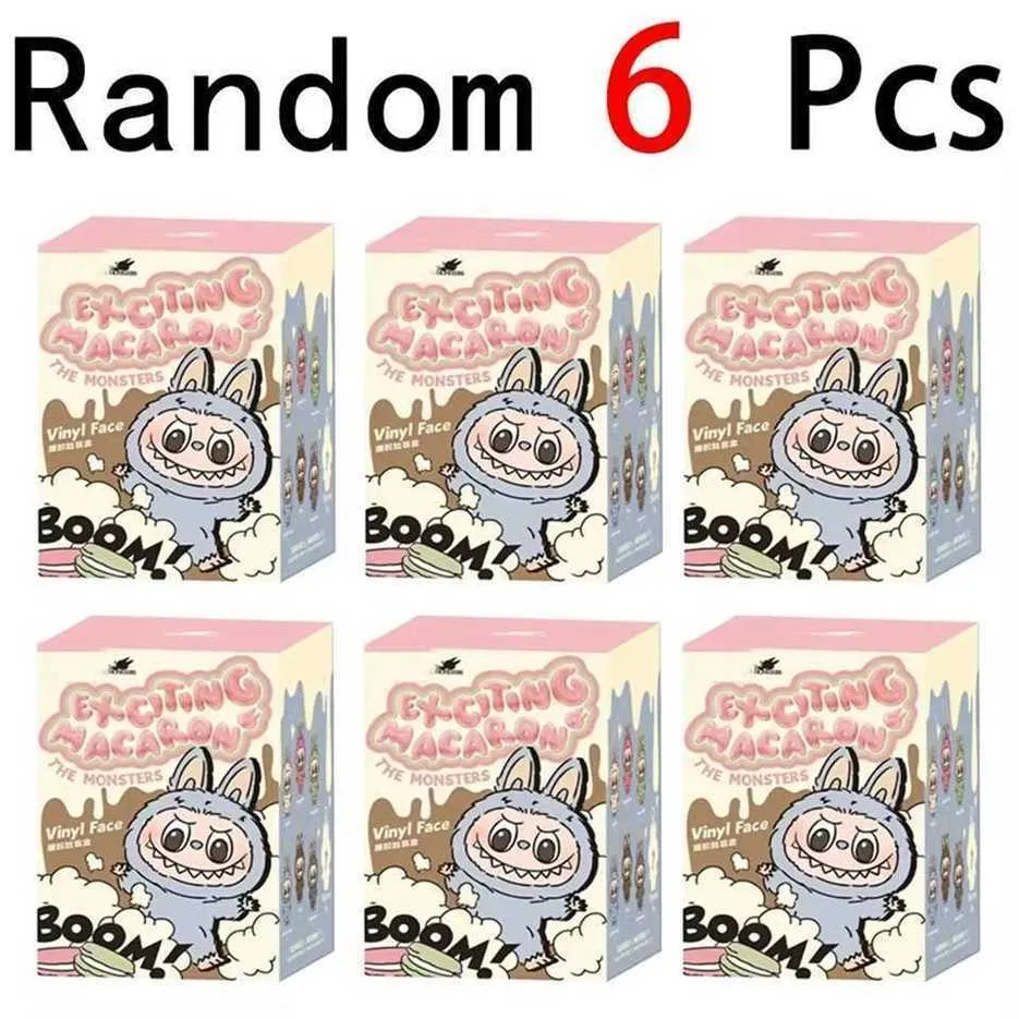 Labubu 17cm Blind Box Action Figures Cute PVC Mystery Toys For Kids ...