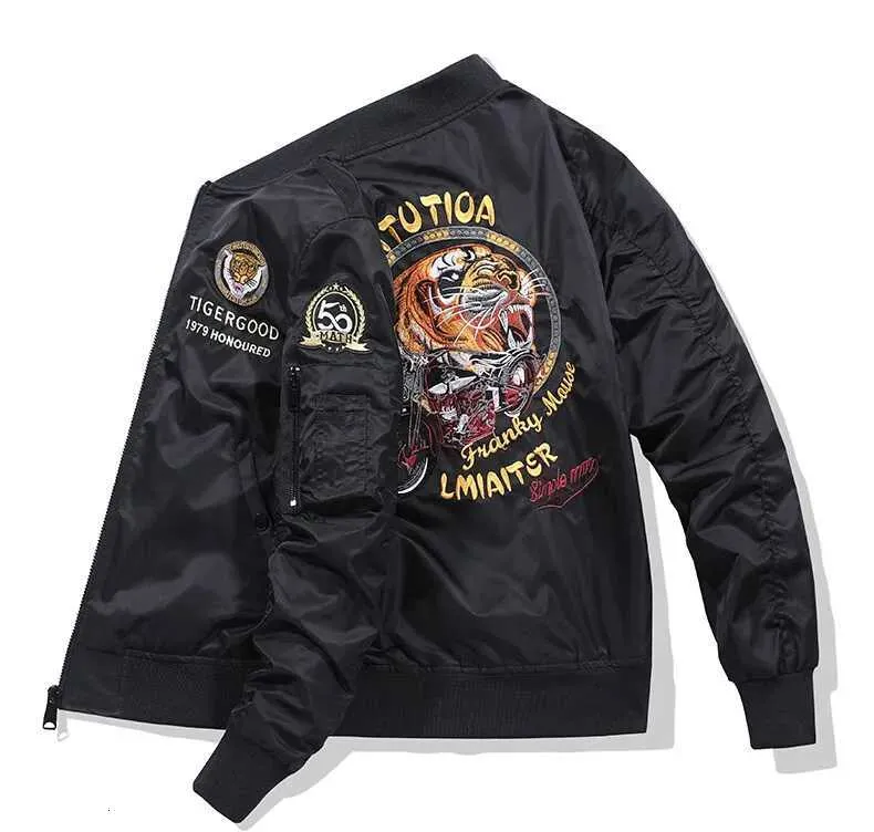 Autumn Mens Bomber Jacket Winter New Air Force MA1 From