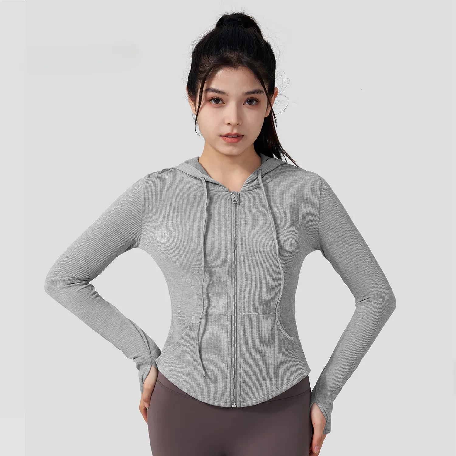 Otoño E Invierno Nueva Chaqueta Deportiva Para Mujer Slim Fit Con