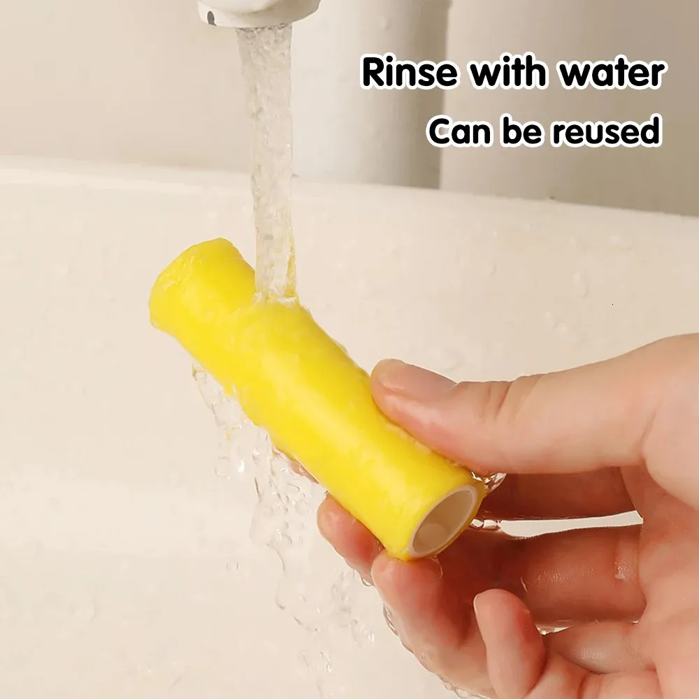 Wmool Enjoy Sticky Roller, Rullo Adesivo Riutilizzabile, Rimozione Pelucchi per Vestiti, Mobili e Animali Domestici