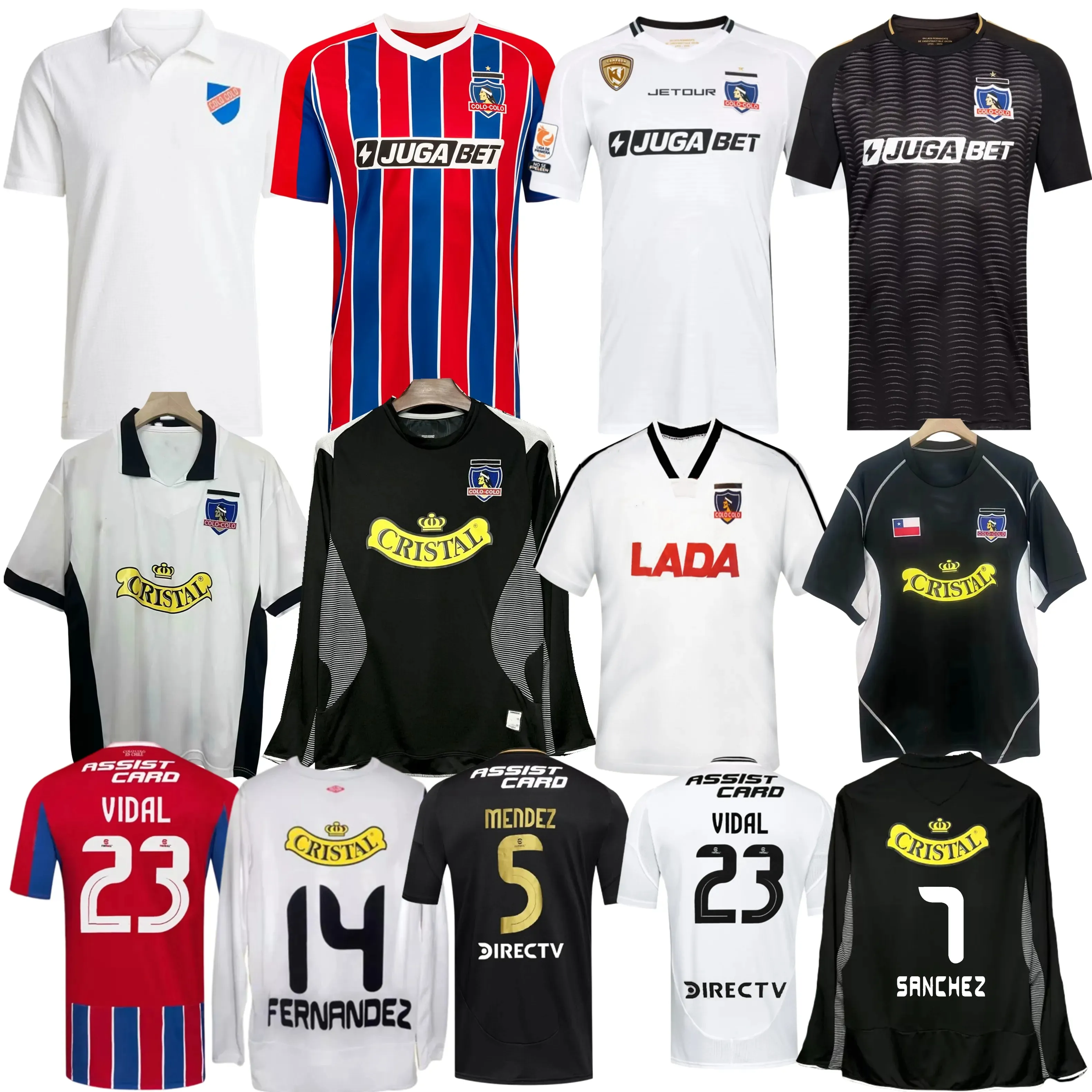 Jersey De Futebol De Colo Coro Camisa De Futebol Retrô Palacios