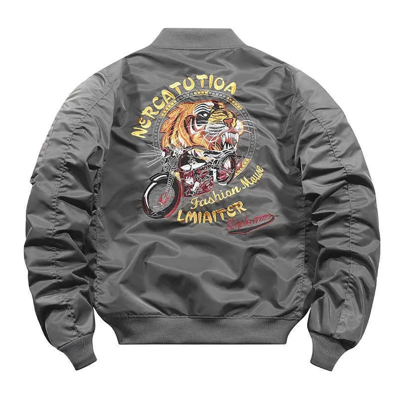 Autumn Mens Bomber Jacket Winter New Air Force MA1 From