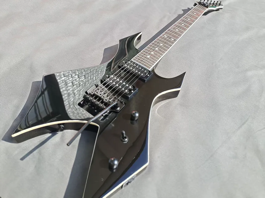 Yüksek Kaliteli 7 Telli B.C.Elektro Gitar, Gül Ağacı Yi TL19
