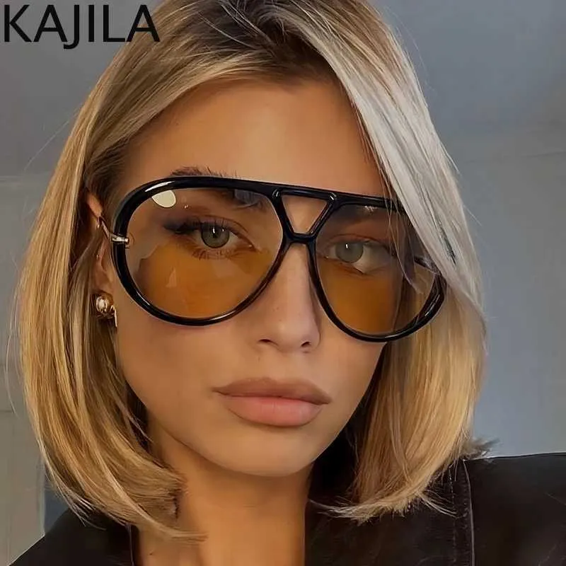 Cat Eye zonnebril voor dames Punk luxe dik montuur UV400