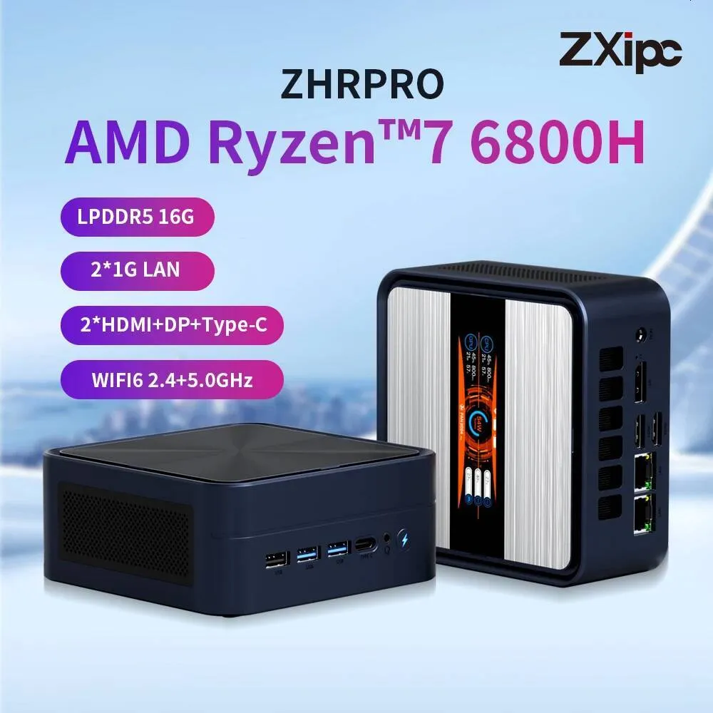 ミニPC Mini PC AMD Ryzen 7 RAM16GB ZXIPC Mini PC Ryzen 7 6800H Desktop Computer 16GB From