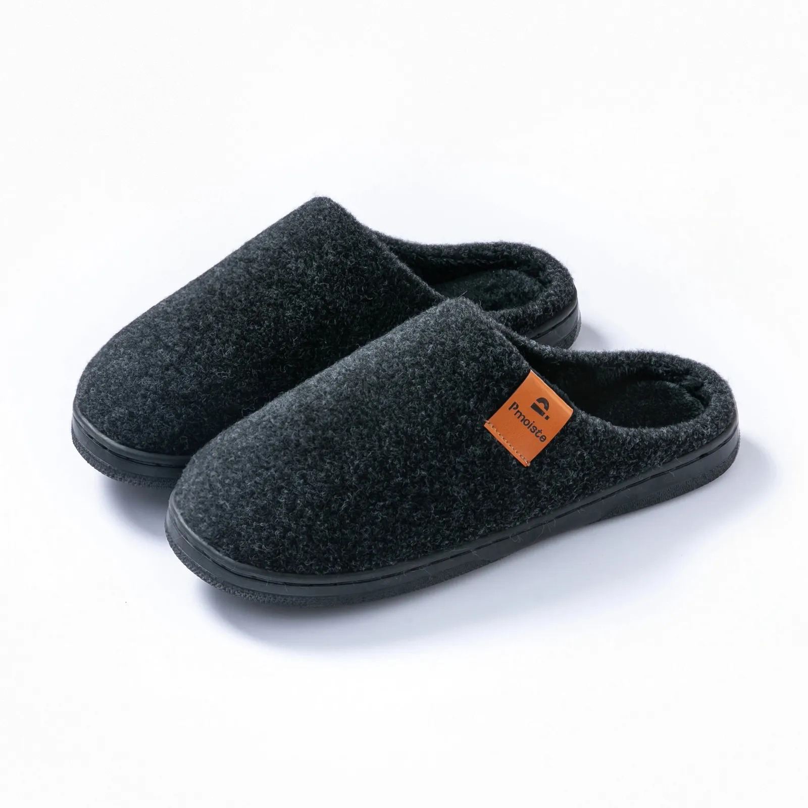 Dunlop Ciabatte Uomo, Pantofole Invernali per Casa, Ciabatta in Feltro Memory Foam, Babbucce