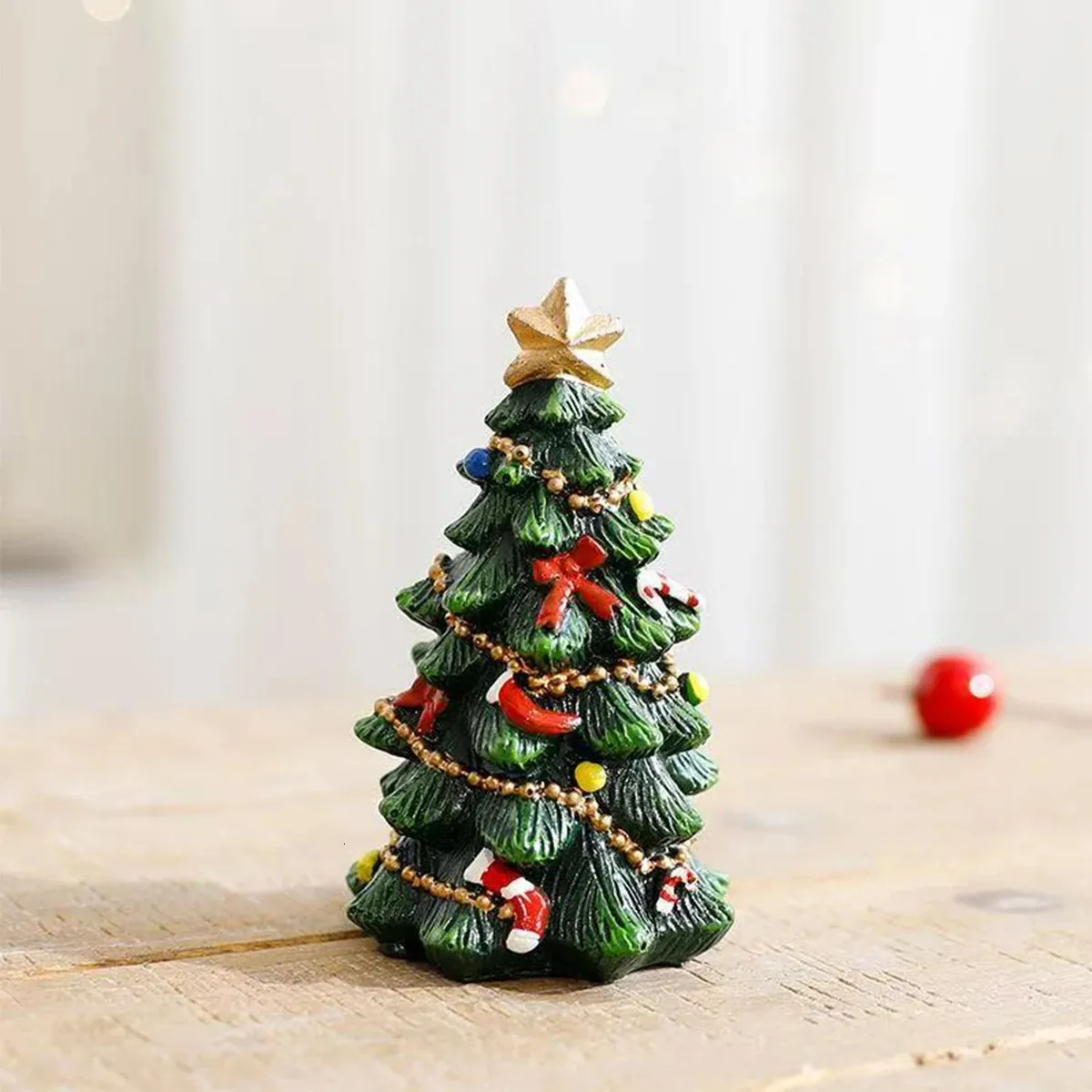 ミニクリスマスツリー樹脂オーナメントクリスマスデコレーション