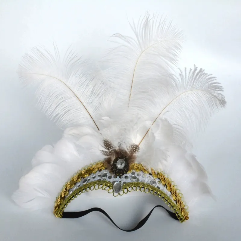 Fascinator bruin voor Hoeden en Zo