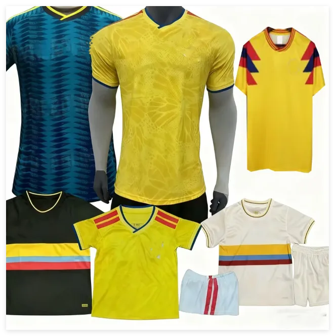 2024 Colombia National Team Football Kit Soccer Jerseys Home and Away Set  Kids