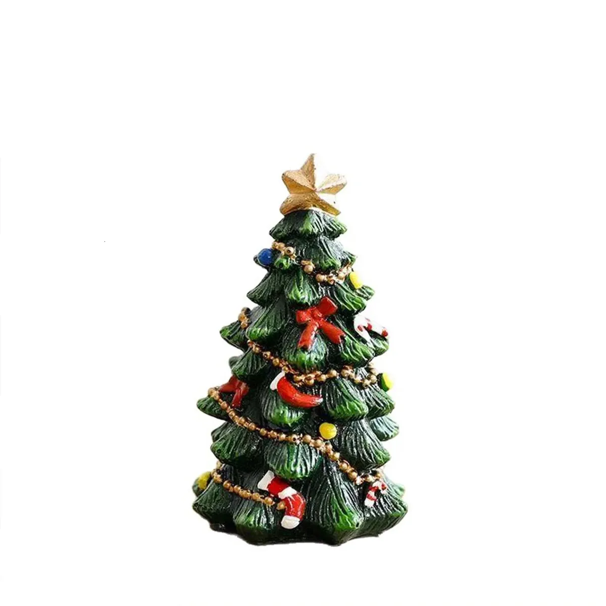 ミニクリスマスツリー樹脂オーナメントクリスマスデコレーション