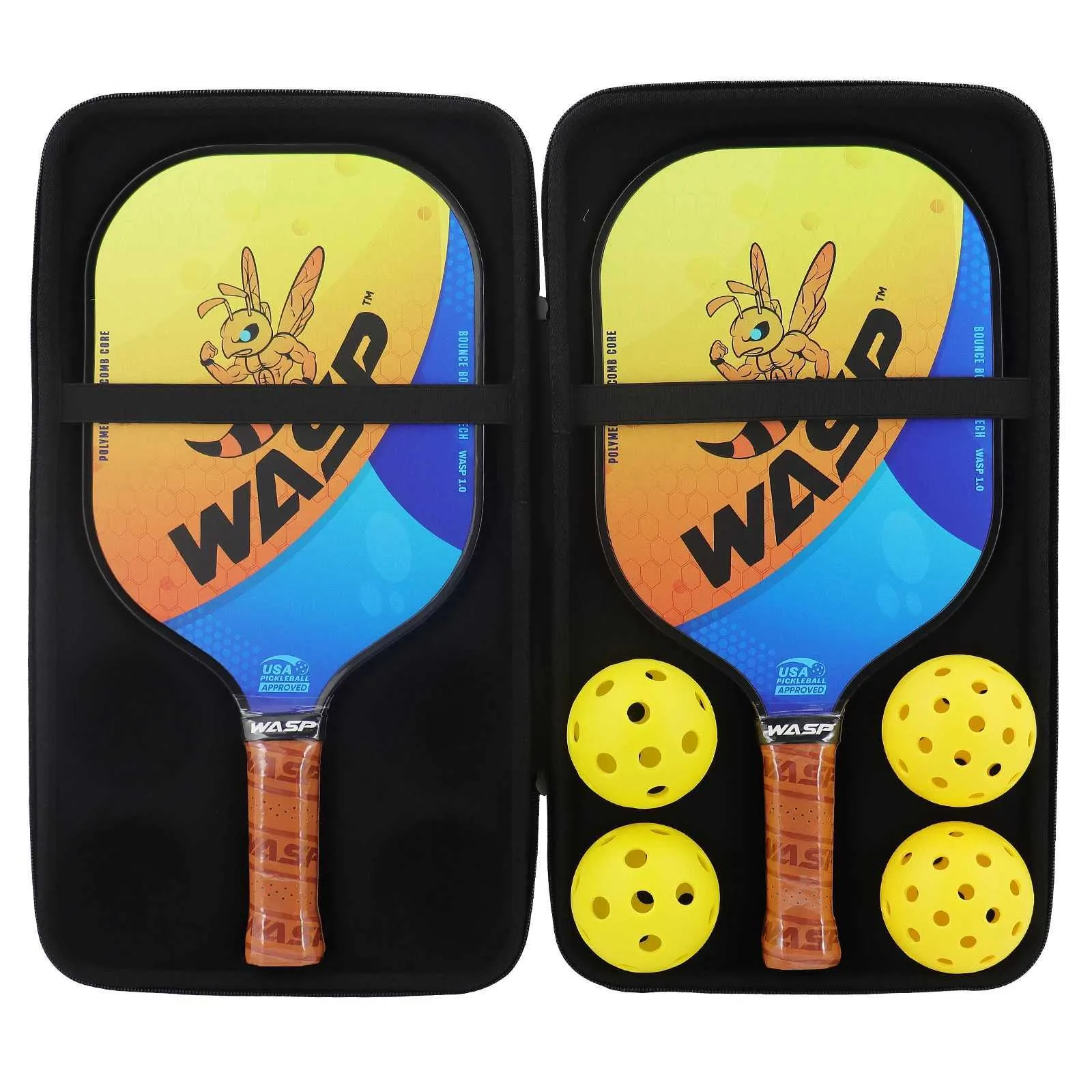 Racchettoni Da Spiaggia Set Pickleball Topfinder - 2/4 Racchette - Foto 10