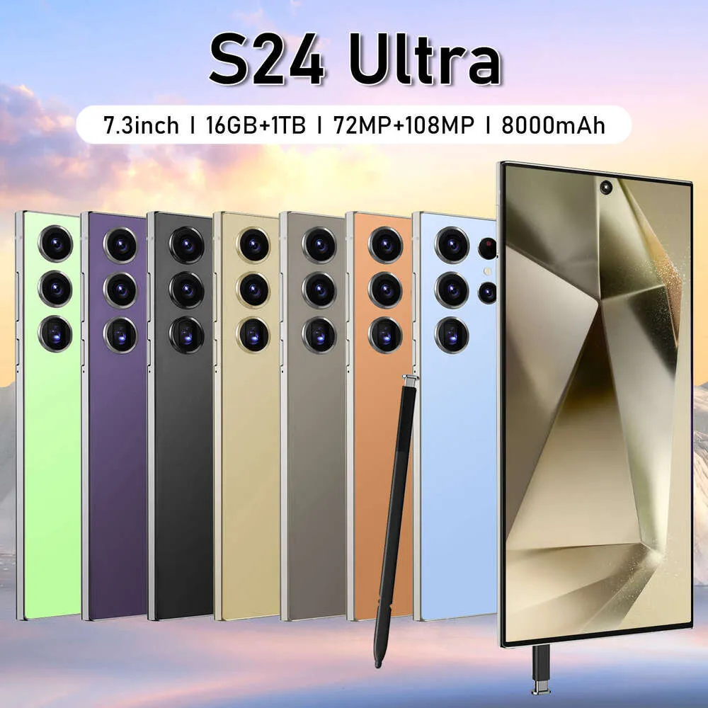 New Model Phone S Ultra   6.8 Inch Android Smartphone... 