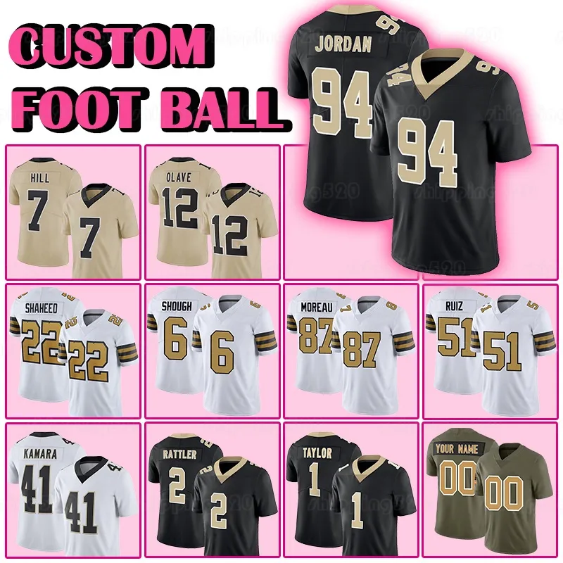 Save Big on Bulk Alvin Kamara Jersey Authentic Alvin Kamara And Drew Brees  New Orleans Saints Jersey Official NFL Merchandise Best Deals on DHgate