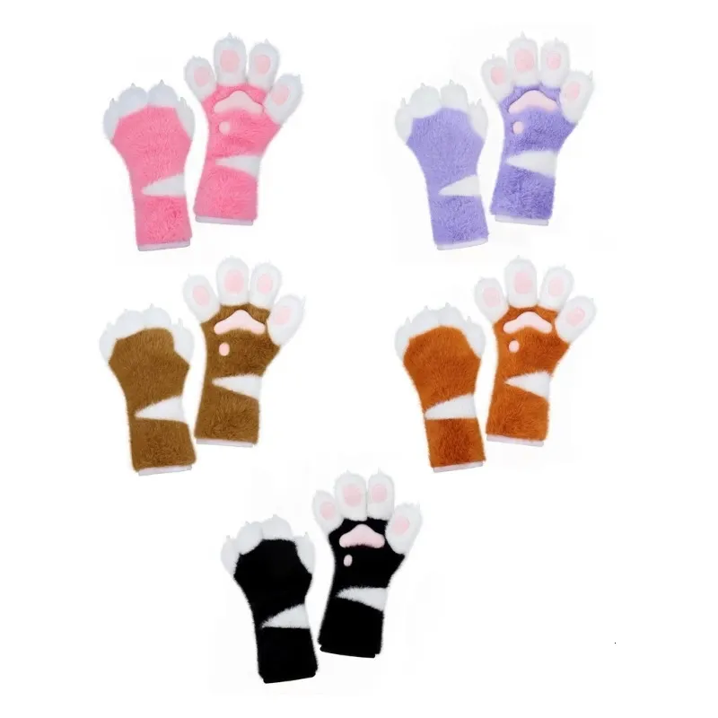 NexinEstic Therian Pattes Peluche Pattes Fausse Fourrure Gants de Chat, Gants Therian avec Griffes, Costume en Peluche pour Fursuit Cosplay Costume de Chat Loup Renard, Blanc., taille unique NexinEstic Therian Pattes Peluche Pattes Fausse Fourrure Gants de Chat, Gants Therian avec Griffes, Costume en Peluche pour Fursuit Cosplay Costume de Chat Loup Renard, Blanc., taille unique