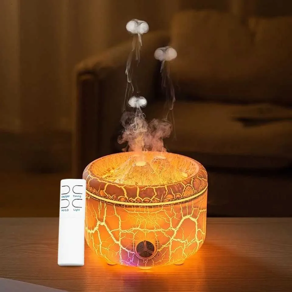 Diffusers With Remote Remote Controlled Smart Aromatherapy Diffuser With Lights With 500ml ...