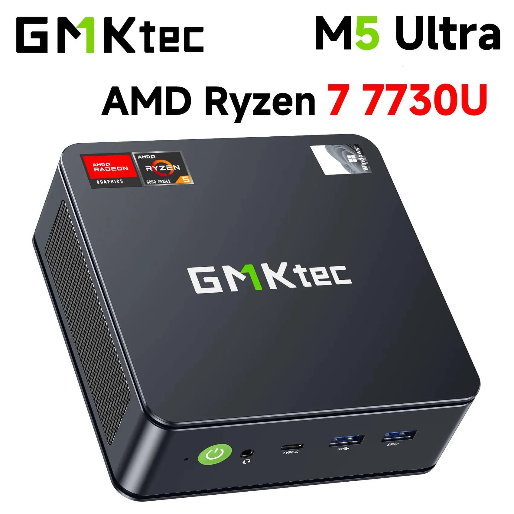 GMKtec M5 Ultra Nucbox Mini PC   AMD Ryzen 7 7730U  ... 