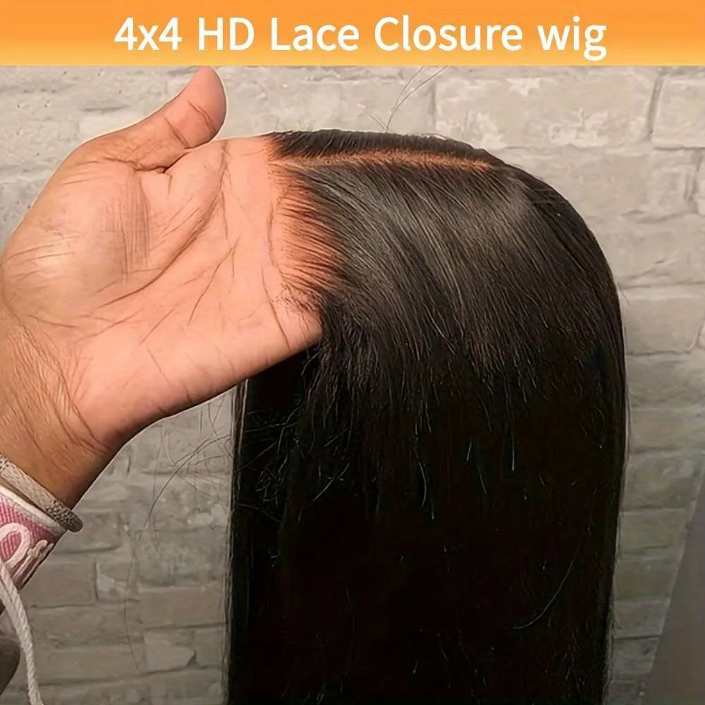 Glueless Wig: Lightweight Human Hair Wig - Natural Look With Pre ...