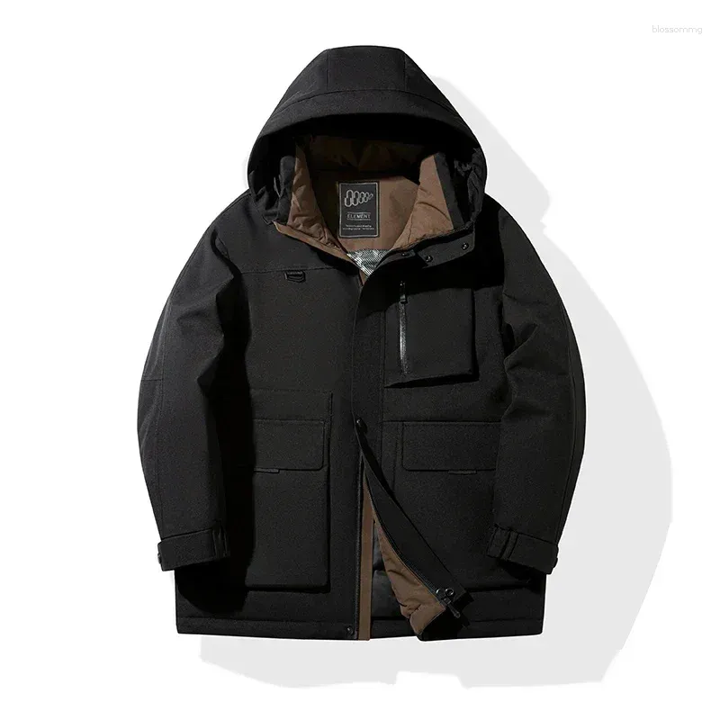 Men's Luxury Down Jacket Designer Duck Padding Cold Weather Coat For Winter  Casual Sack