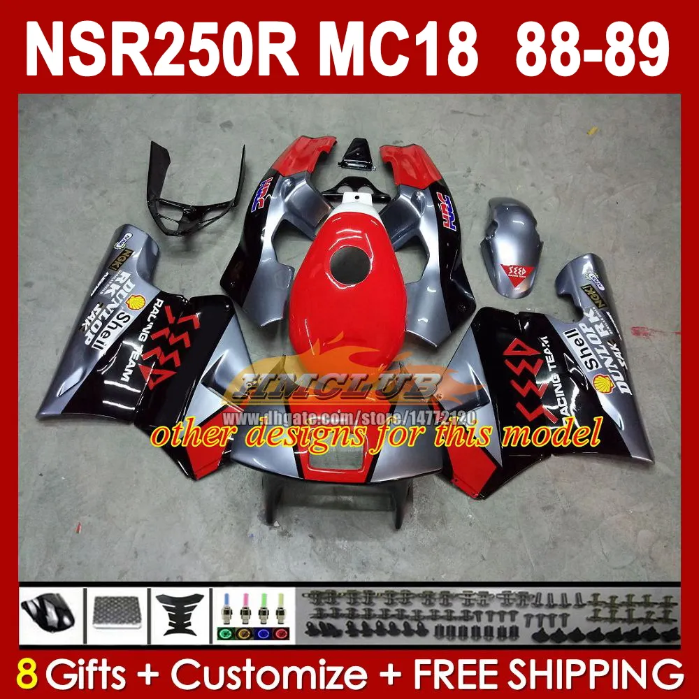 OEM Honda NSR250R Motorcycle Fairing Kit ABS From Charles Auto