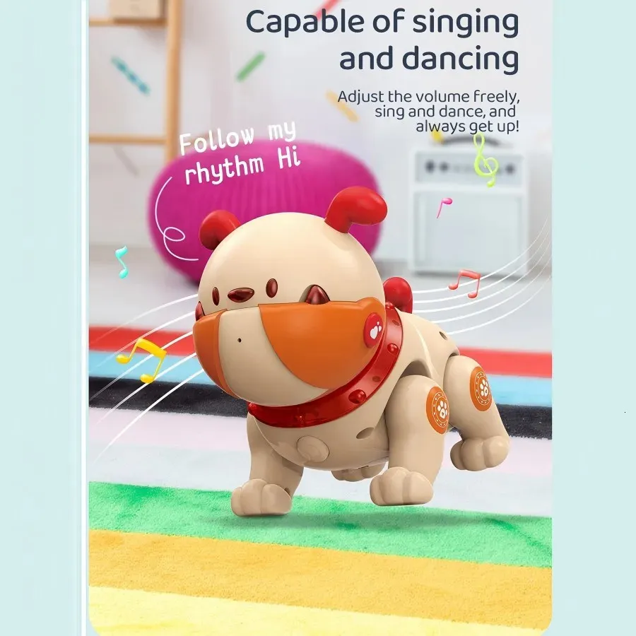 VersaMarts Dodo AI Robot Dog Toy For Kids 3 Voice Control LEDSound