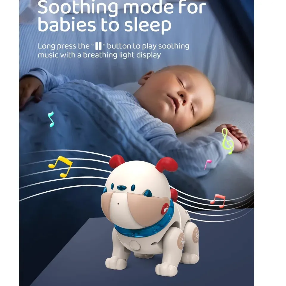 VersaMarts Dodo AI Robot Dog Toy For Kids 3 Voice Control LEDSound