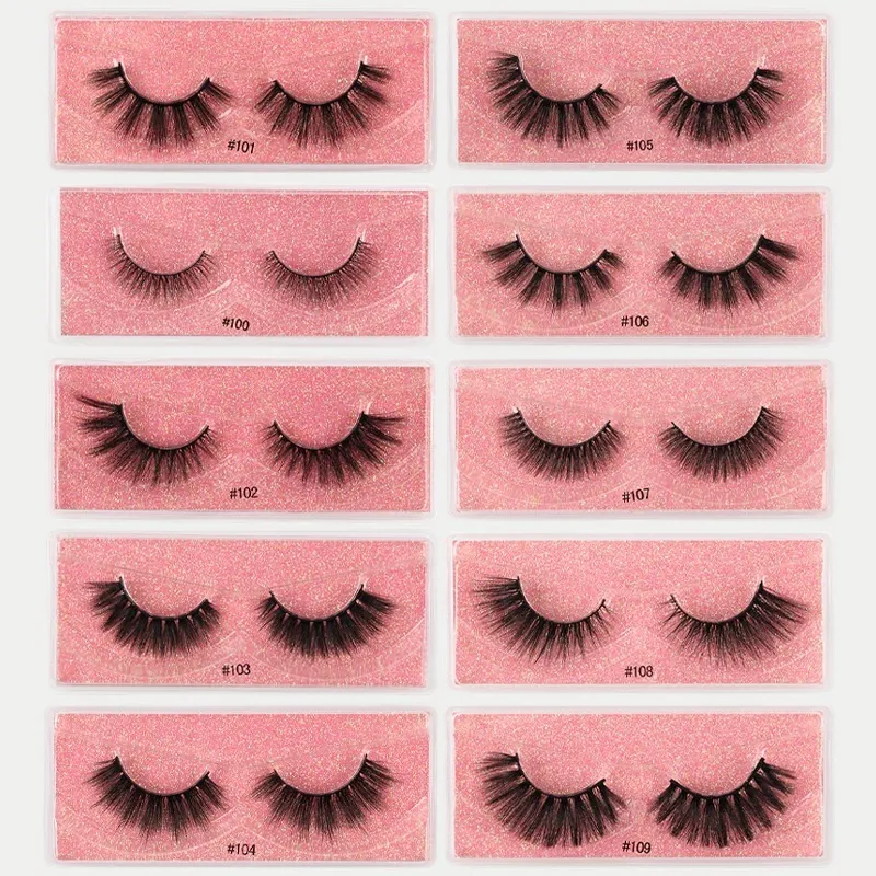 False Lashes Model Thick Natura 3D Long False Eyelashes Soft Handmade... From Buymall, $1. ...